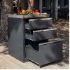 Стол с тремя ящиками Helios Smart-600