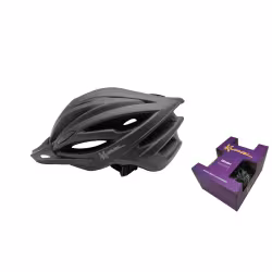 Велошлем Klonk MTB/Cross Country KLK-24015, черный матовый, размер M/L