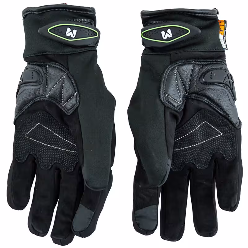 Мотоперчатки Masontex M37D, Hi-Vis желтый/черный, размер XL