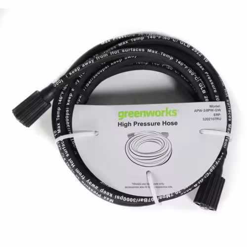 Шланг высокого давления Greenworks 5202107, 7.6 м