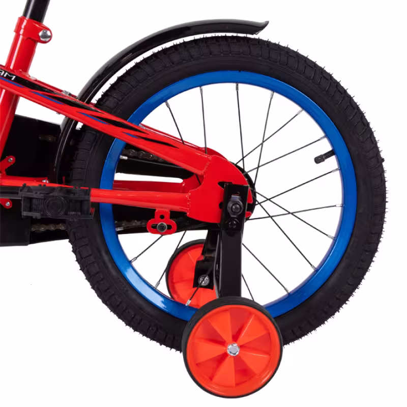 Велосипед Tech Team Quattro 14", 1 скорость, красный