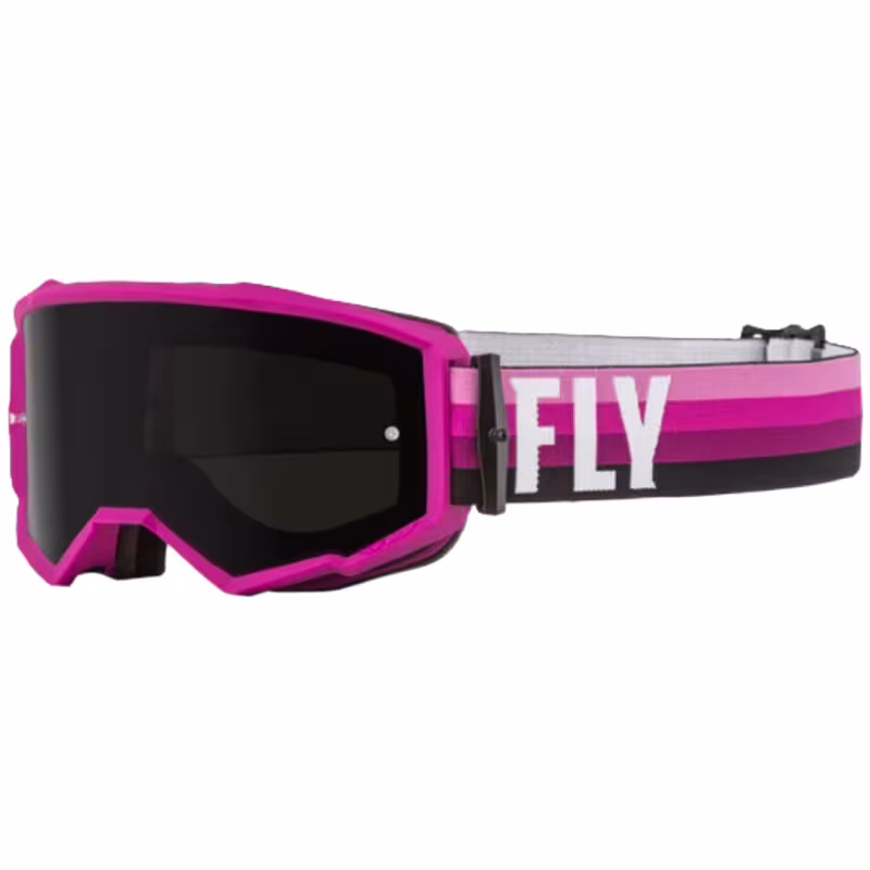 Мотоочки детские Fly Racing Zone Youth, розовый/черный