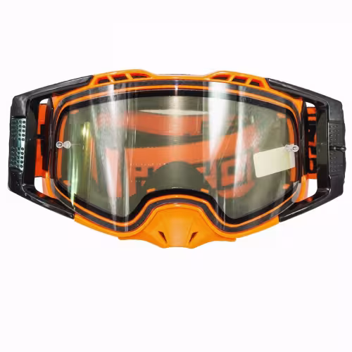 Мотоочки Kioshi Enduro PRO 900541-1, оранжевый/черный