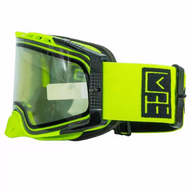 Мотоочки Kioshi Enduro PRO 900541-2, зеленый/черный