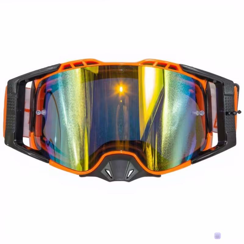 Мотоочки Kioshi Enduro PRO 900541-5, черный/оранжевый