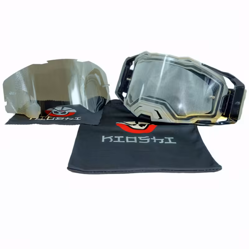 Мотоочки Kioshi MX PRO 800477-2, серый