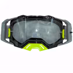 Мотоочки Kioshi MX PRO 800477-3, cерый/зеленый