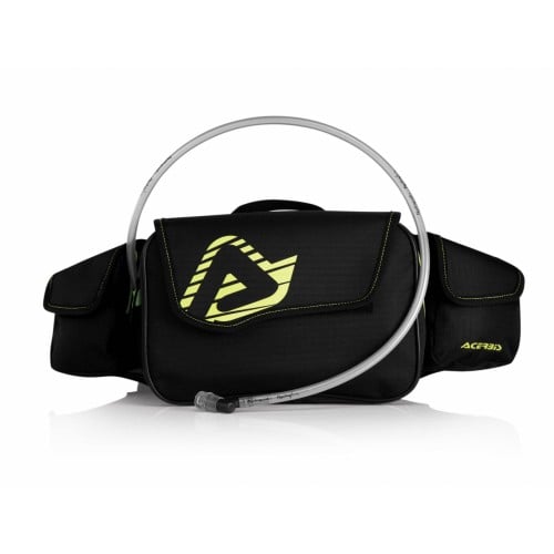 Сумка на пояс с гидропаком Acerbis Dromy Drink Black/Yellow, черный/желтый, 1.5 л