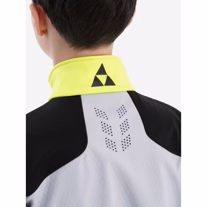 Куртка детская Fischer Softshell Warm, черно-серый, 152 см