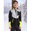 Куртка детская Fischer Softshell Warm, черно-серый, 152 см