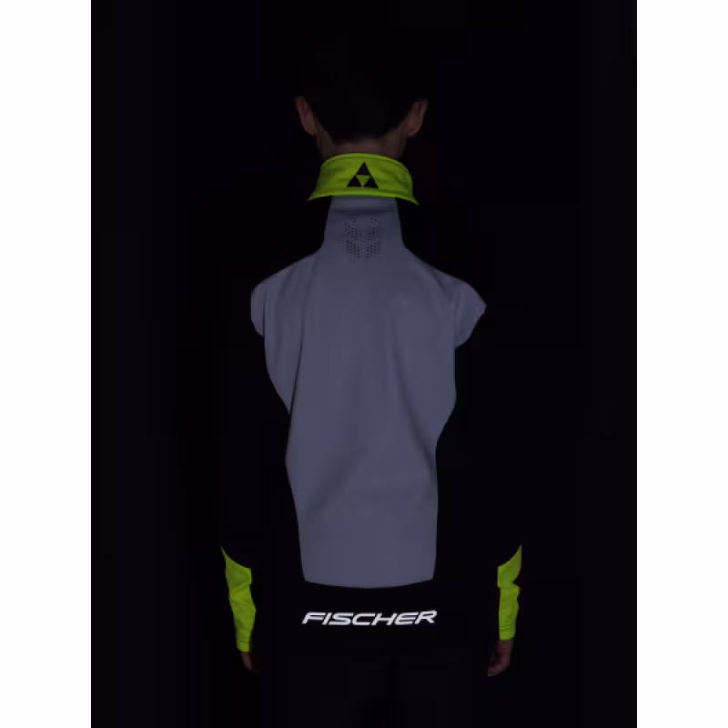 Куртка детская Fischer Softshell Warm, черно-серый, 152 см