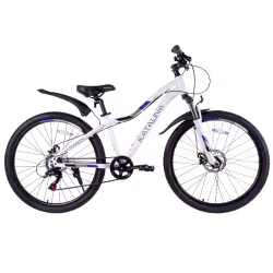 Велосипед Tech Team Katalina disc 26", 7 скоростей, рост 14, белый