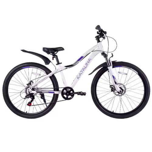 Велосипед Tech Team Katalina disc 26", 7 скоростей, рост 14, белый
