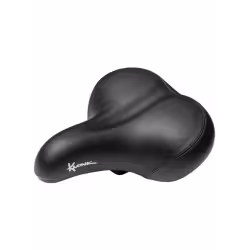 Седло велосипедное Klonk Comfort Series, Elastomer KLK-18006, 244x207 мм