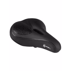 Седло велосипедное Klonk Comfort/Cruiser Series, 263x227 мм, с вентиляционным отверстием