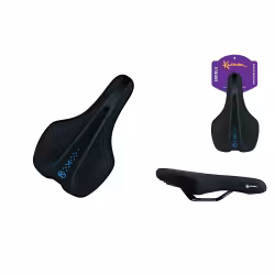 Седло велосипедное Klonk Junior/Comfort KLK-18009, 242x145 мм