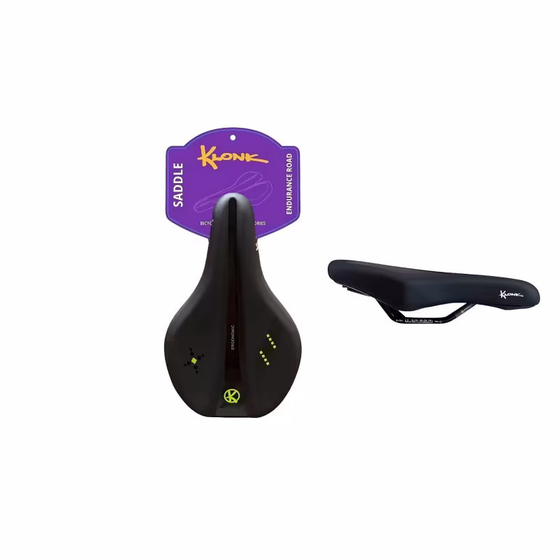 Седло велосипедное Klonk Kids/Junior KLK-18010, 212x134 мм