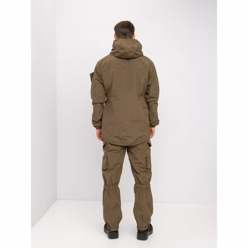 Костюм мужской Huntsman (Восток) Горка-5, cмесовая Рипстоп, хаки, размер 52-54, рост 170-176 см