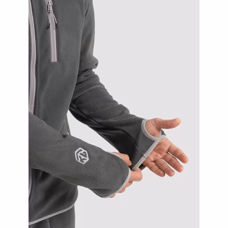 Костюм мужской TritonGear Rich, флис, серый, размер 68-70, 182-188 см