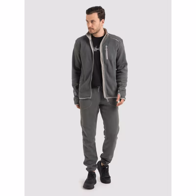 Костюм мужской TritonGear Rich, флис, серый, размер 68-70, 182-188 см