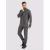 Костюм мужской TritonGear Rich, флис, серый, размер 68-70, 182-188 см