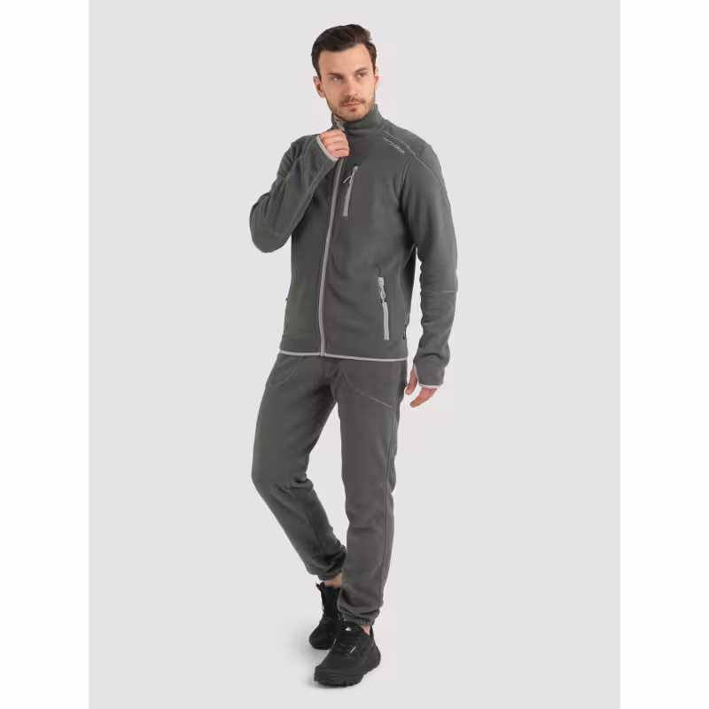 Костюм мужской TritonGear Rich, флис, серый, размер 68-70, 182-188 см
