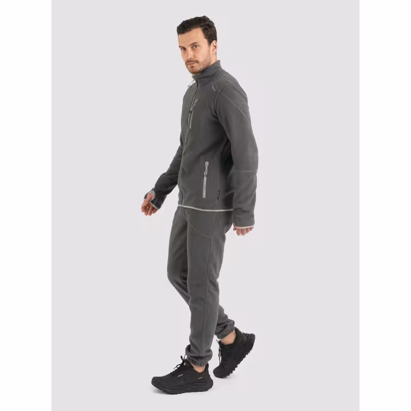 Костюм мужской TritonGear Rich, флис, серый, размер 68-70, 182-188 см