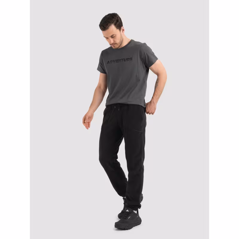 Костюм мужской TritonGear Rich, флис, черный, размер 68-70, 182-188 см