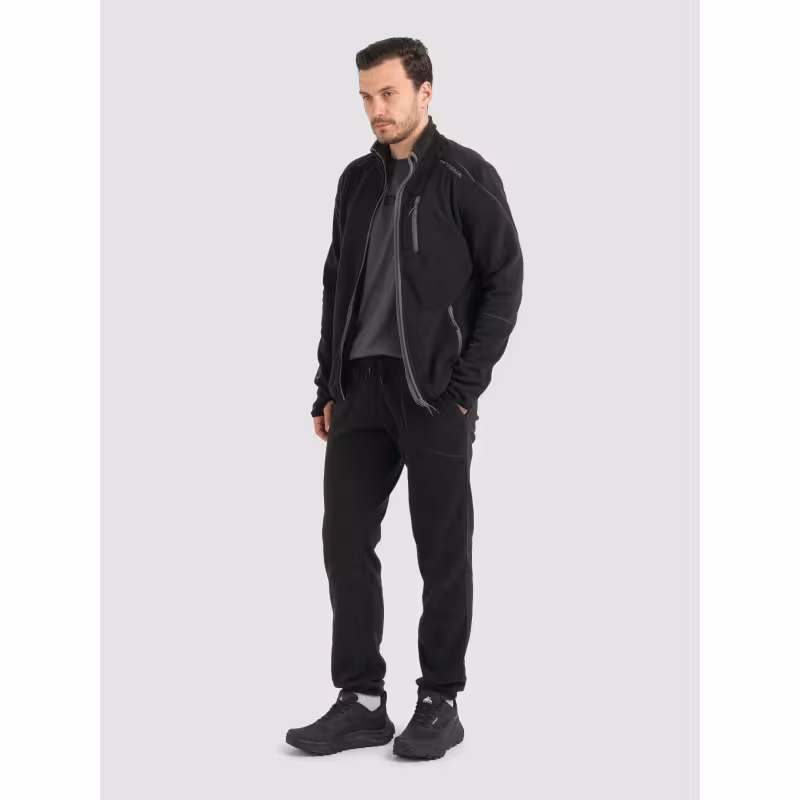 Костюм мужской TritonGear Rich, флис, черный, размер 68-70, 182-188 см