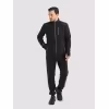 Костюм мужской TritonGear Rich, флис, черный, размер 68-70, 182-188 см