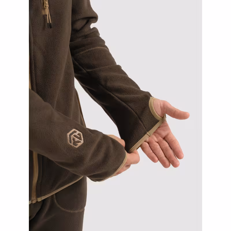 Костюм мужской TritonGear Rich, флис, коричневый, размер 68-70, 182-188 см