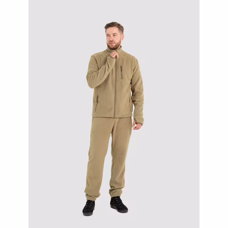 Костюм мужской TritonGear Rich, флис, хаки, размер 64-66, 182-188 см
