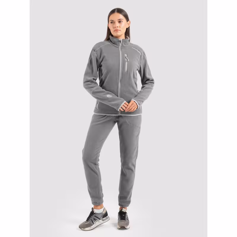 Костюм женский TritonGear Rich, флис, серый, размер 56-58, 170-176 см