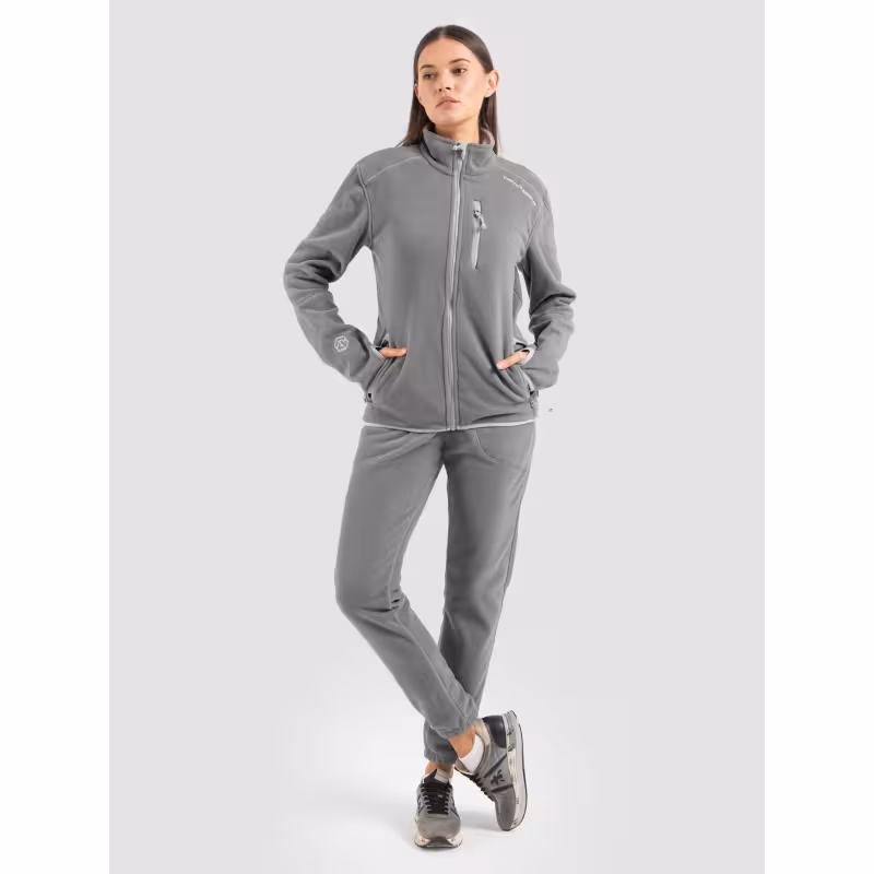 Костюм женский TritonGear Rich, флис, серый, размер 56-58, 170-176 см
