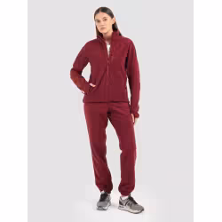 Костюм женский TritonGear Rich, флис, винный, размер 56-58, 170-176 см
