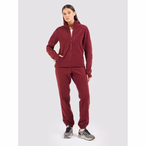 Костюм женский TritonGear Rich, флис, винный, размер 56-58, 170-176 см
