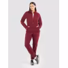 Костюм женский TritonGear Rich, флис, винный, размер 56-58, 170-176 см