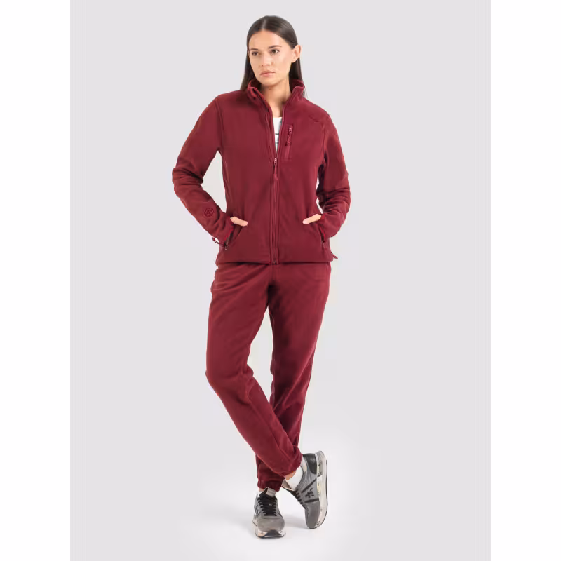 Костюм женский TritonGear Rich, флис, винный, размер 56-58, 170-176 см