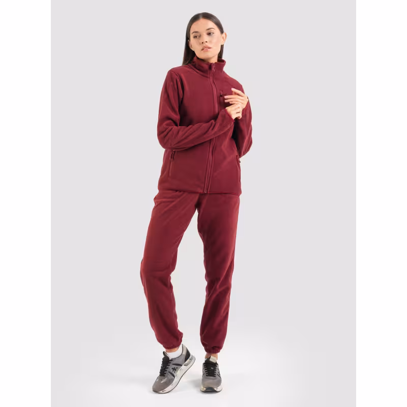 Костюм женский TritonGear Rich, флис, винный, размер 56-58, 170-176 см