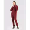 Костюм женский TritonGear Rich, флис, винный, размер 56-58, 170-176 см