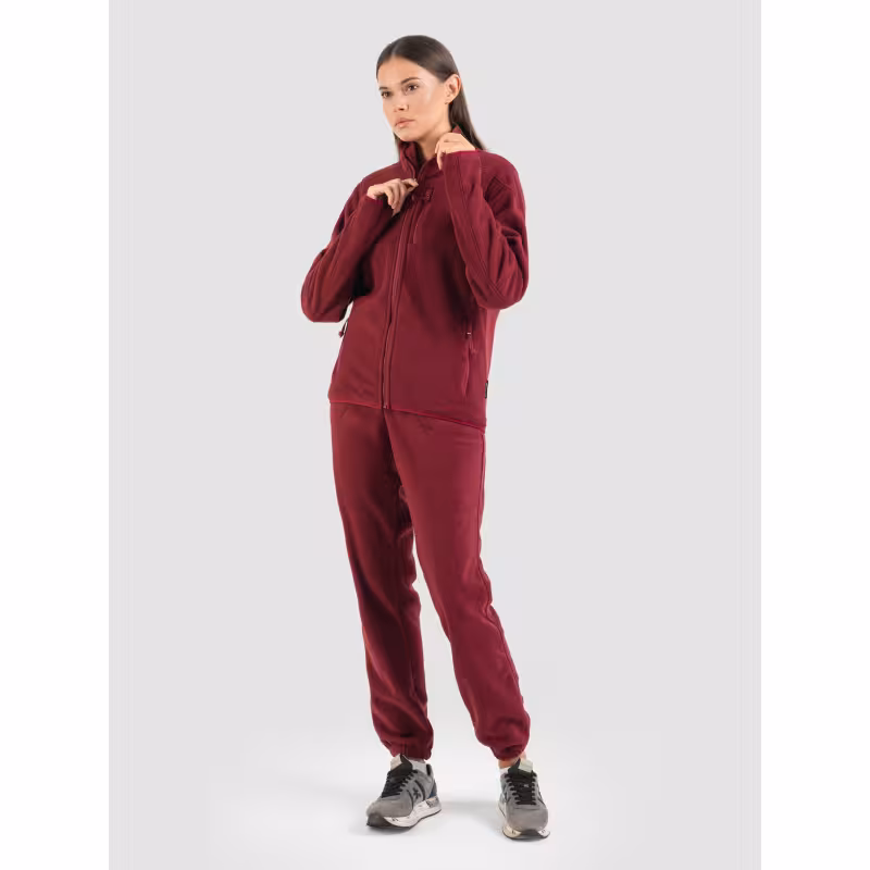 Костюм женский TritonGear Rich, флис, винный, размер 56-58, 170-176 см