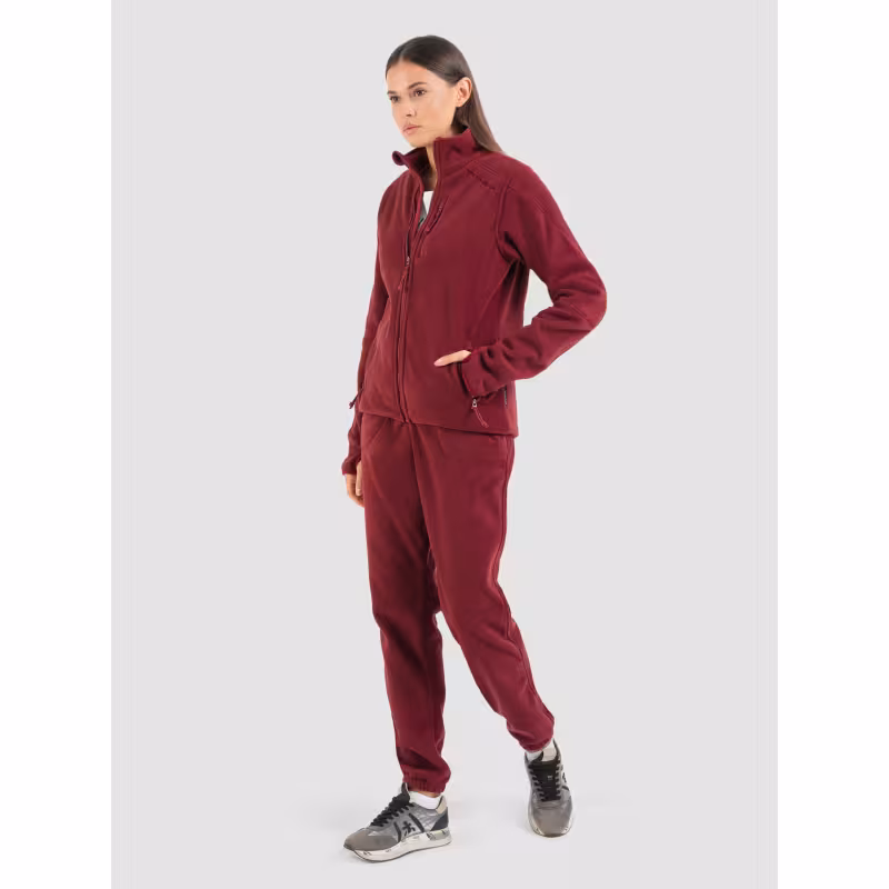 Костюм женский TritonGear Rich, флис, винный, размер 56-58, 170-176 см