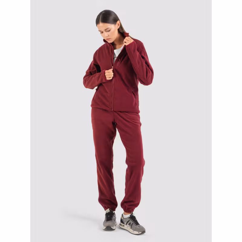 Костюм женский TritonGear Rich, флис, винный, размер 44-46, 158-164 см