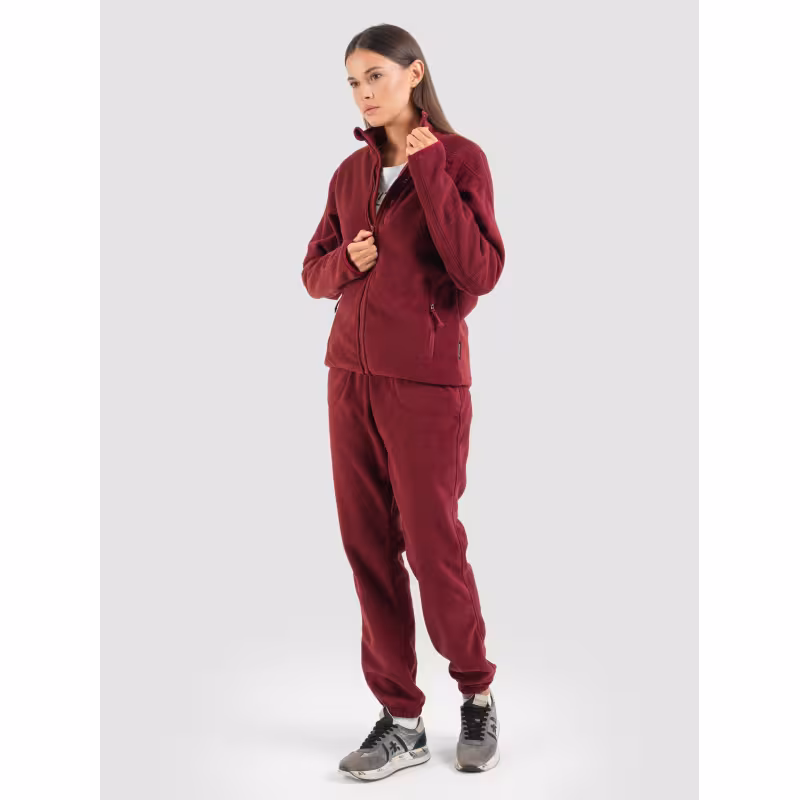 Костюм женский TritonGear Rich, флис, винный, размер 56-58, 170-176 см