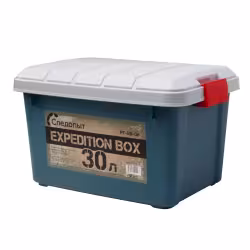 Ящик Следопыт Expedition Box, зеленый/серый, 30 л, 50х36х32 см