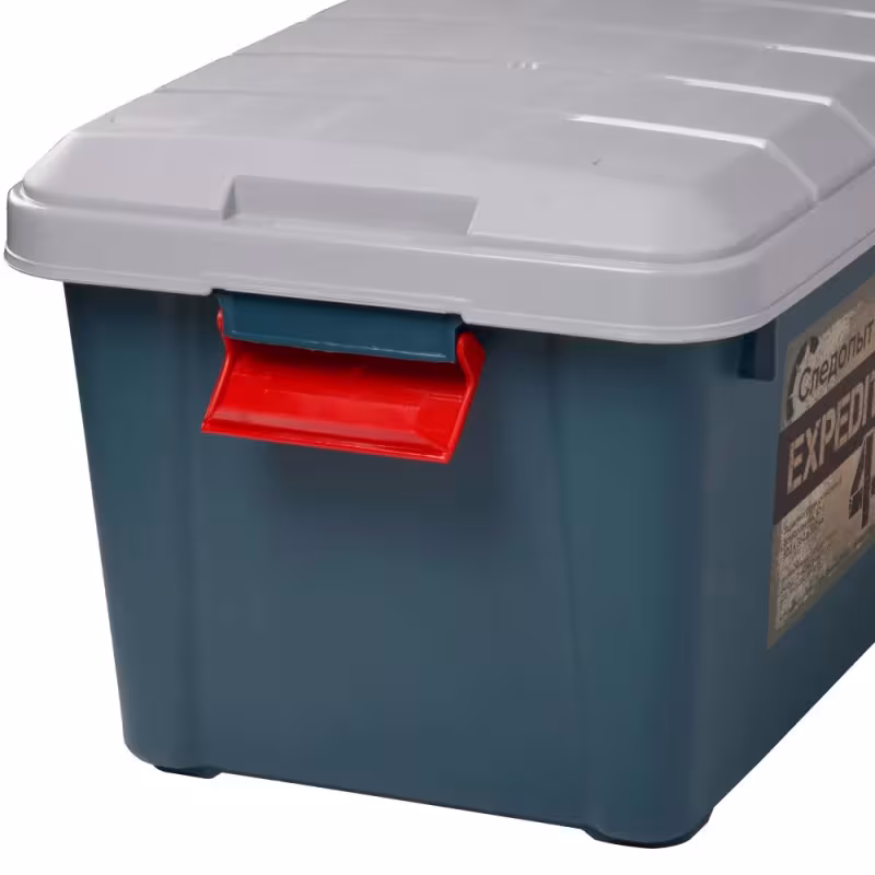 Ящик Следопыт Expedition Box, зеленый/серый, 40 л, 60х36х32 см