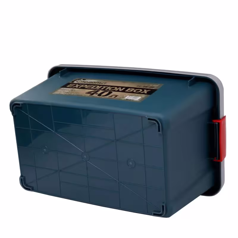 Ящик Следопыт Expedition Box, зеленый/серый, 40 л, 60х36х32 см