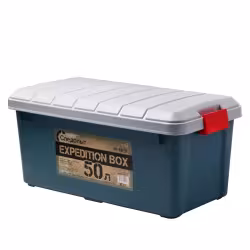 Ящик Следопыт Expedition Box, зеленый/серый,  50 л, 70х36х32 см