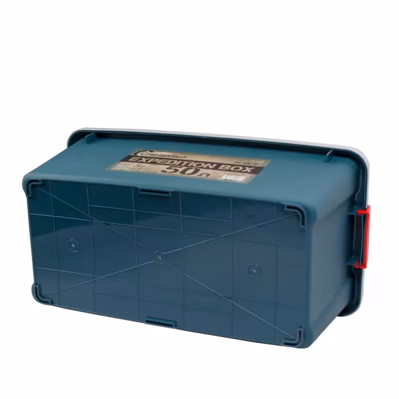 Ящик Следопыт Expedition Box, зеленый/серый, 50 л, 70х36х32 см