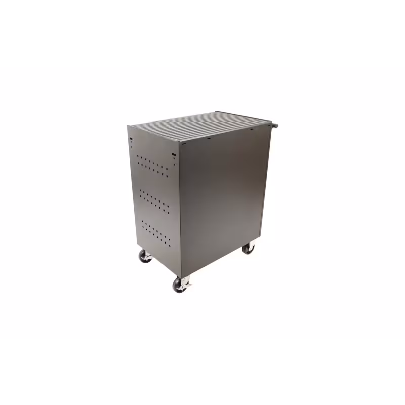 Тележка инструментальная LIige LG-S5031, 3 секции с двухстворчатым шкафом, 760х460х805 мм